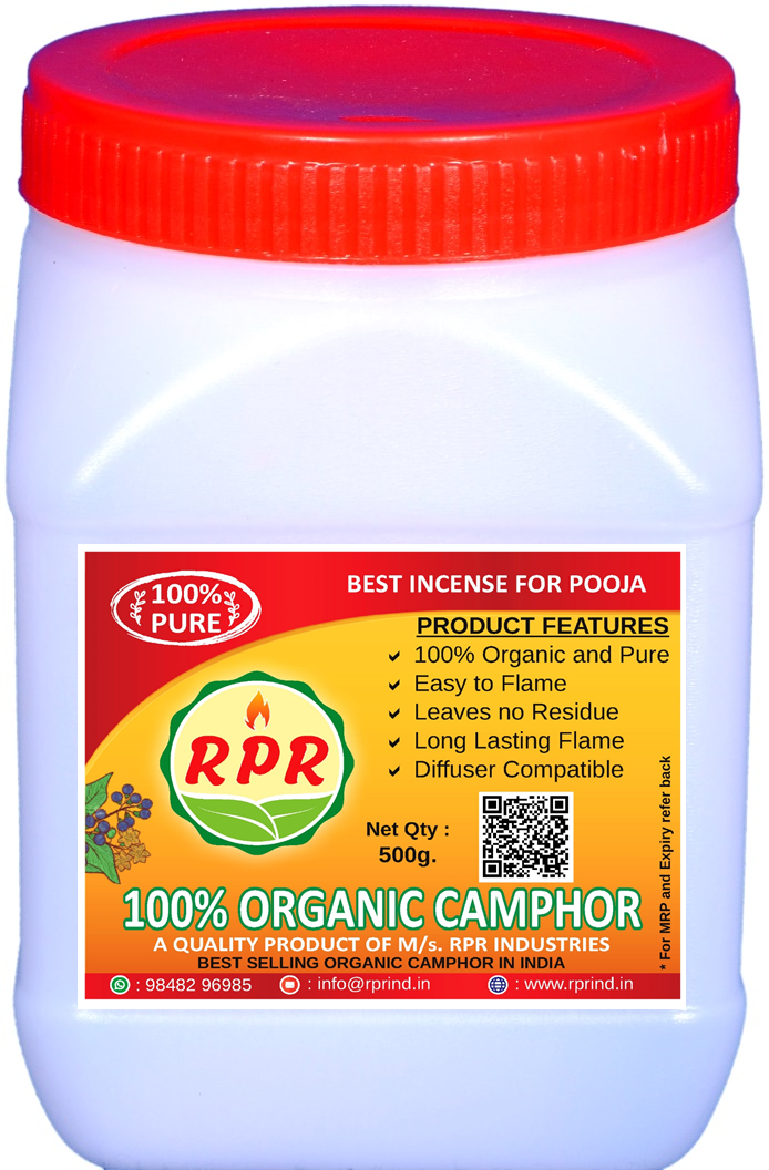 RPR Organic Camphor Tablets - 500g