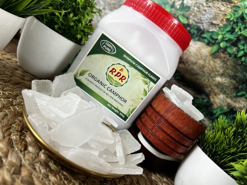 RPR Organic Bhimseni Camphor Flakes, 500g X 1 Jar - photo 6
