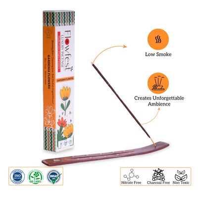 FlowFest Luxury Incense - Gardenia Flowers (Pack of 1, 50 Sticks) - photo 5